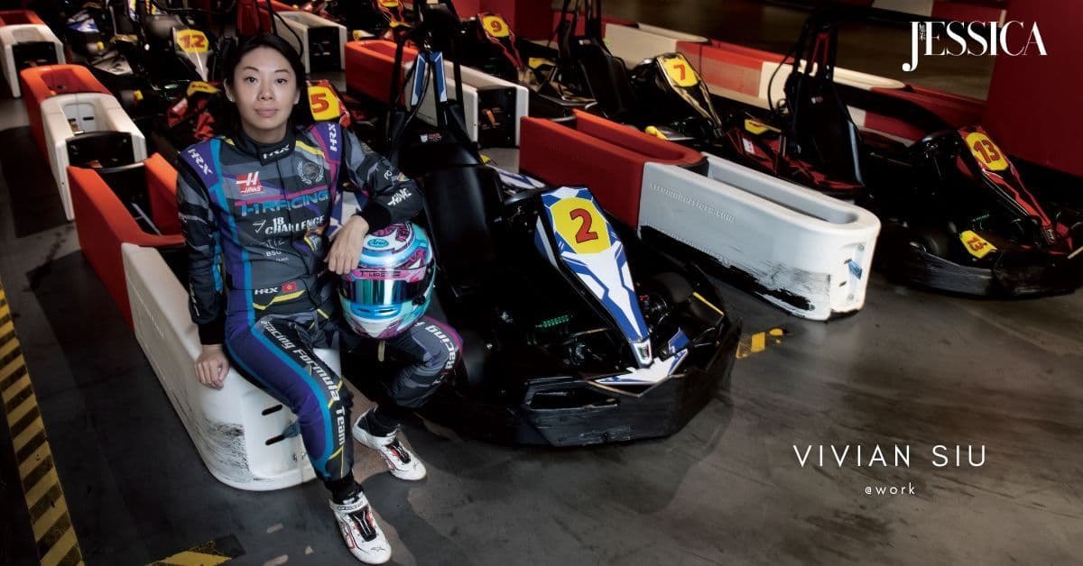 Image of F4方程式中國錦標賽首位女賽車手 蕭詠雯 Vivian Siu 高溫與暴雨的煉成